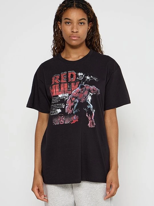 Zdjęcie produktu T-shirt z nadrukiem Marvel czarny