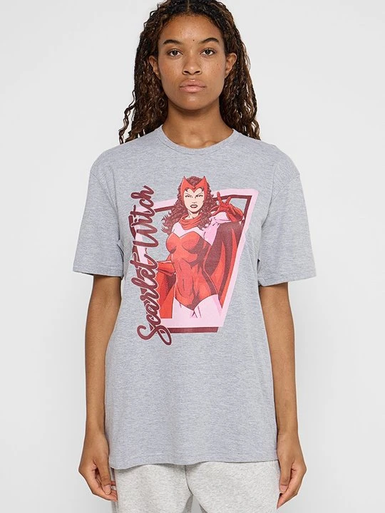 Zdjęcie produktu T-shirt z nadrukiem Marvel szary