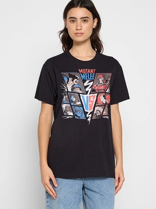 Zdjęcie produktu T-shirt z nadrukiem Marvel czarny