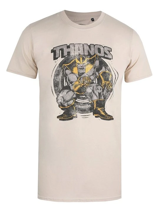 Zdjęcie produktu T-shirt z nadrukiem Marvel mleczny