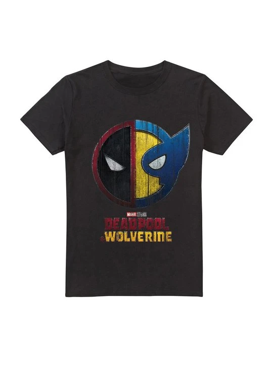 Zdjęcie produktu T-shirt z nadrukiem Marvel czarny
