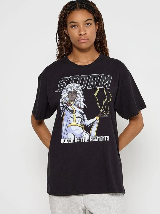 Zdjęcie produktu T-shirt z nadrukiem Marvel czarny