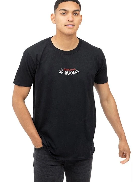 Zdjęcie produktu T-shirt z nadrukiem Marvel czarny