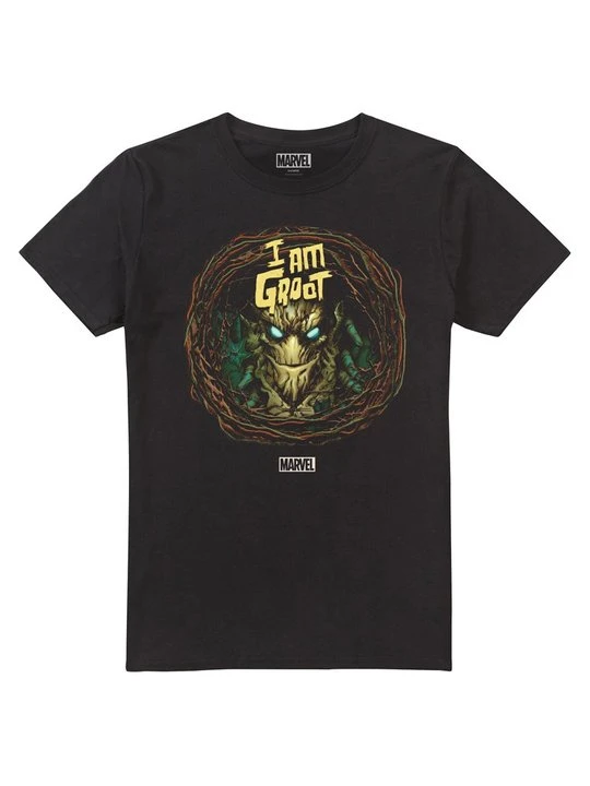 Zdjęcie produktu T-shirt z nadrukiem Marvel czarny