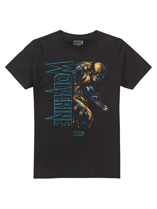 Zdjęcie produktu T-shirt z nadrukiem Marvel czarny