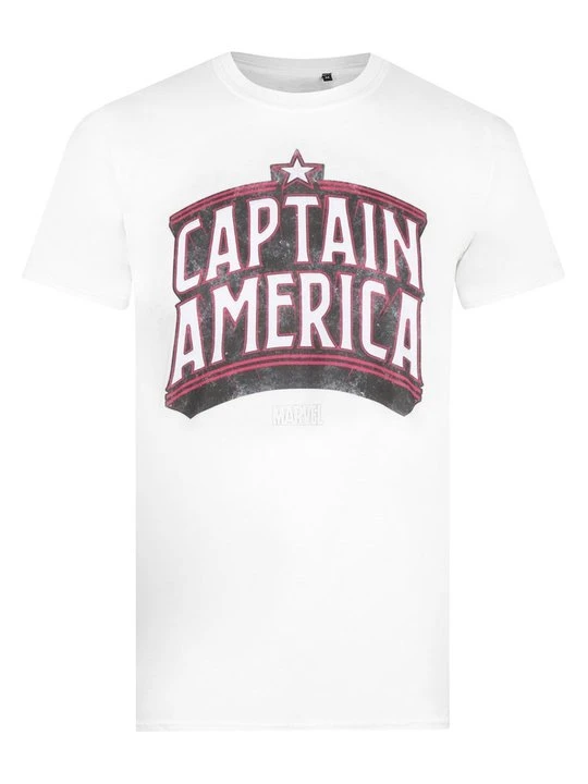 Zdjęcie produktu T-shirt z nadrukiem Marvel biały