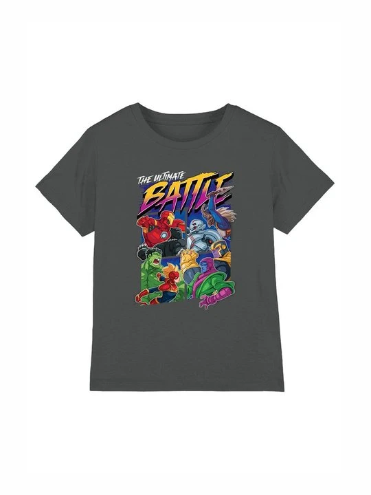 Zdjęcie produktu T-shirt z nadrukiem Marvel antracytowy