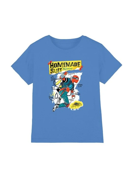 Zdjęcie produktu T-shirt z nadrukiem Marvel niebieski