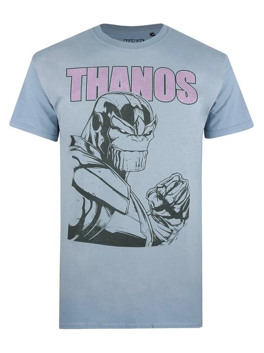 Zdjęcie produktu T-shirt z nadrukiem Marvel niebieski