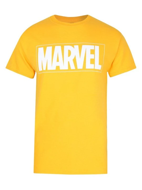 Zdjęcie produktu T-shirt z nadrukiem Marvel żółty