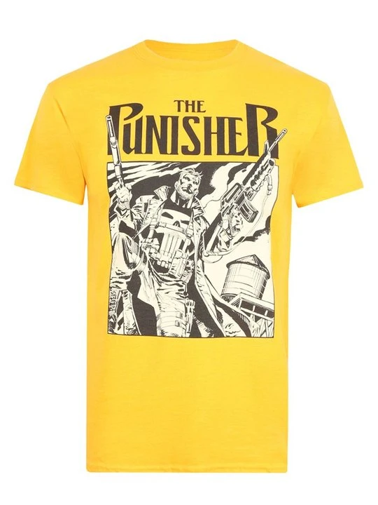 Zdjęcie produktu T-shirt z nadrukiem Marvel żółty