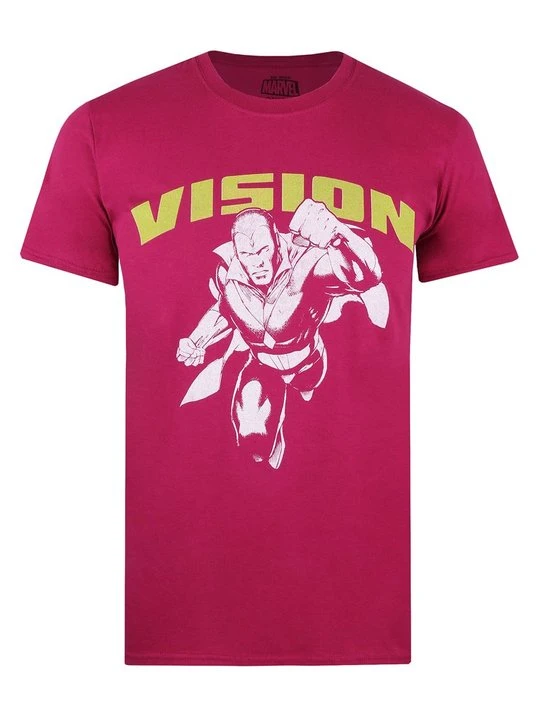 Zdjęcie produktu T-shirt z nadrukiem Marvel czerwony