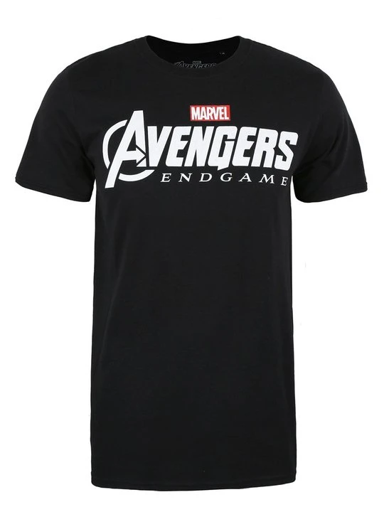 Zdjęcie produktu T-shirt z nadrukiem Marvel czarny