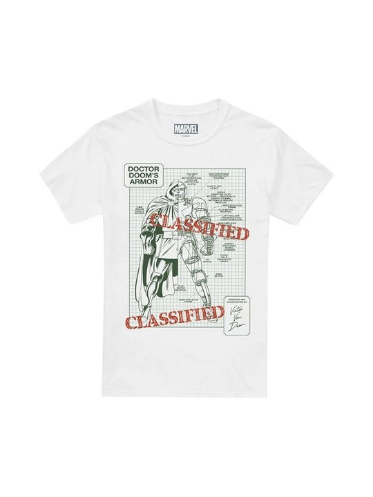 Zdjęcie produktu T-shirt z nadrukiem Marvel biały