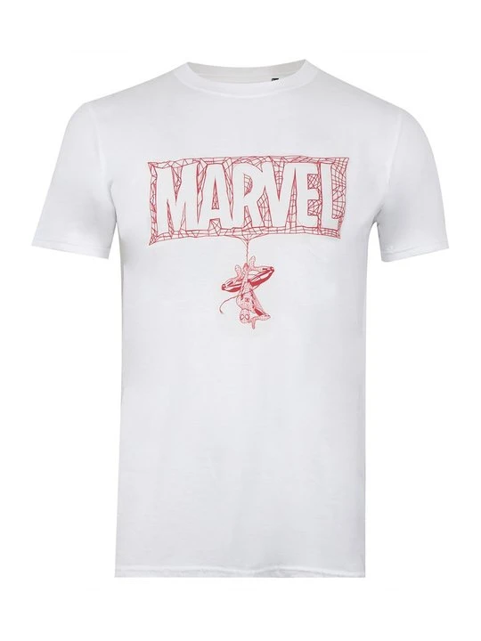 Zdjęcie produktu T-shirt z nadrukiem Marvel biały