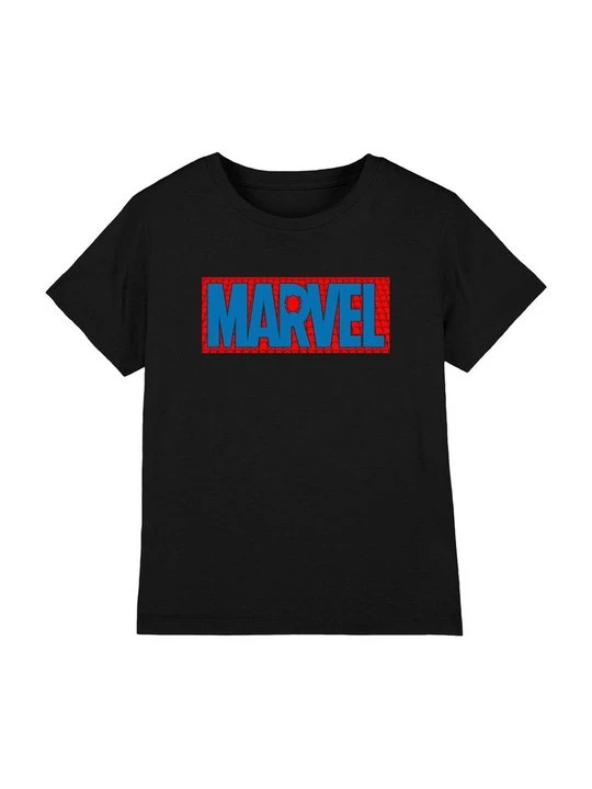 Zdjęcie produktu T-shirt z nadrukiem Marvel czarny