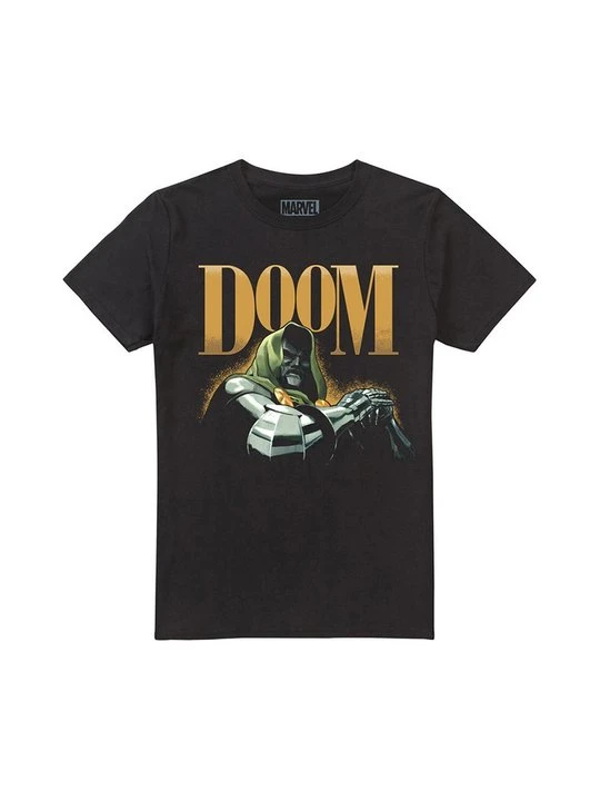 Zdjęcie produktu T-shirt z nadrukiem Marvel czarny