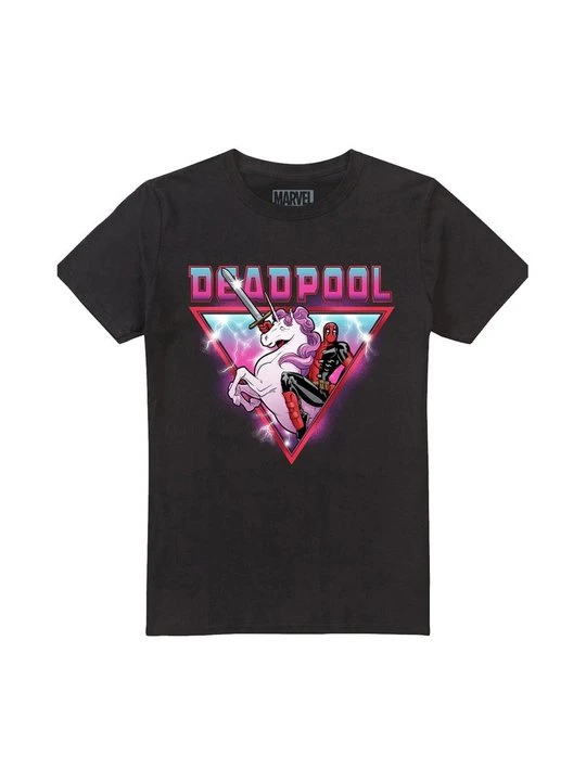 Zdjęcie produktu T-shirt z nadrukiem Marvel czarny