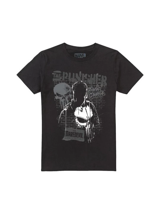 Zdjęcie produktu T-shirt z nadrukiem Marvel czarny