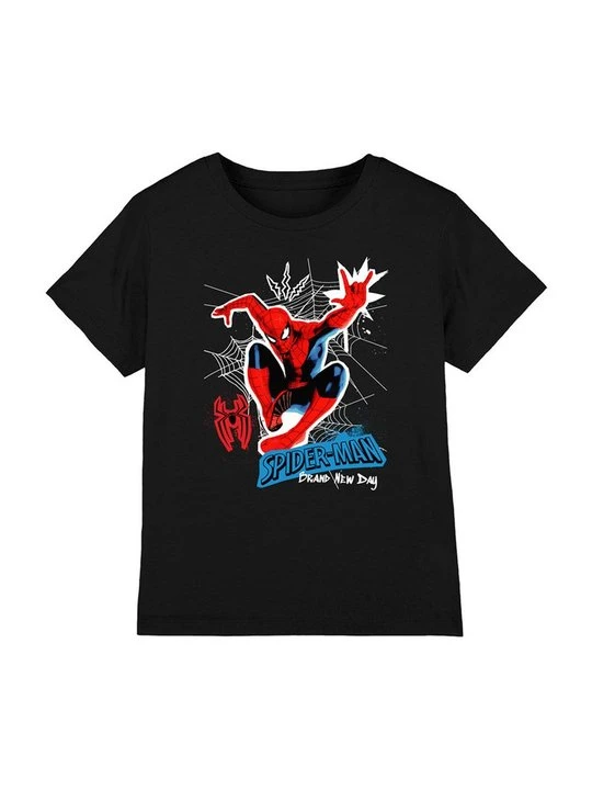 Zdjęcie produktu T-shirt z nadrukiem Marvel czarny