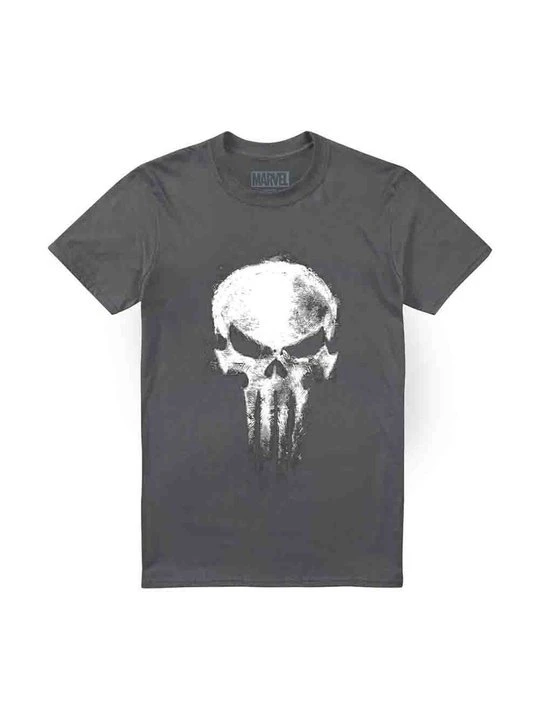 Zdjęcie produktu T-shirt z nadrukiem Marvel jasnoszary