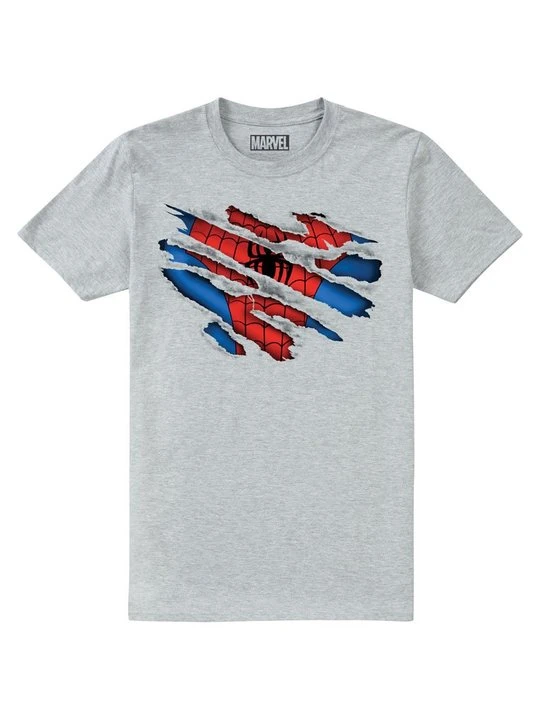Zdjęcie produktu T-shirt z nadrukiem Marvel szary
