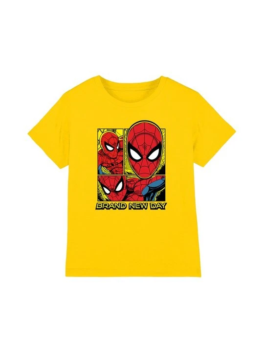 Zdjęcie produktu T-shirt z nadrukiem Marvel żółty