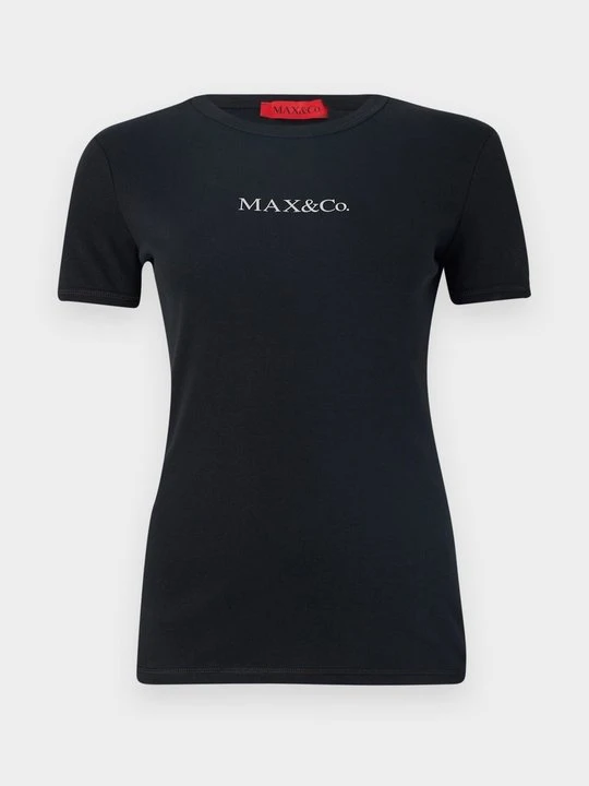 Zdjęcie produktu T-shirt z nadrukiem MAX&Co. czarny