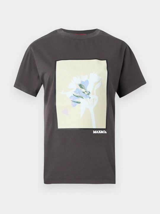 Zdjęcie produktu T-shirt z nadrukiem MAX&Co. szary
