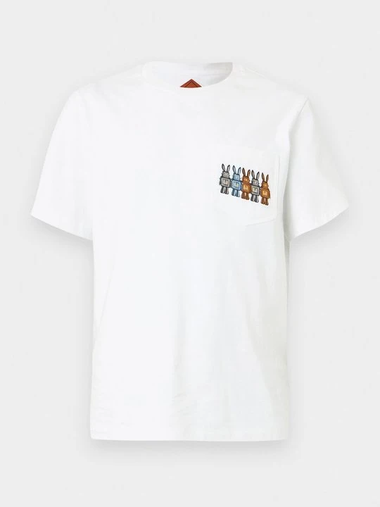 Zdjęcie produktu T-shirt z nadrukiem MCM biały