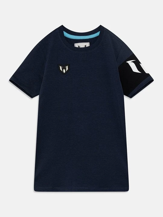 Zdjęcie produktu T-shirt z nadrukiem Messi granatowy