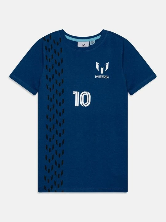 Zdjęcie produktu T-shirt z nadrukiem Messi niebieski