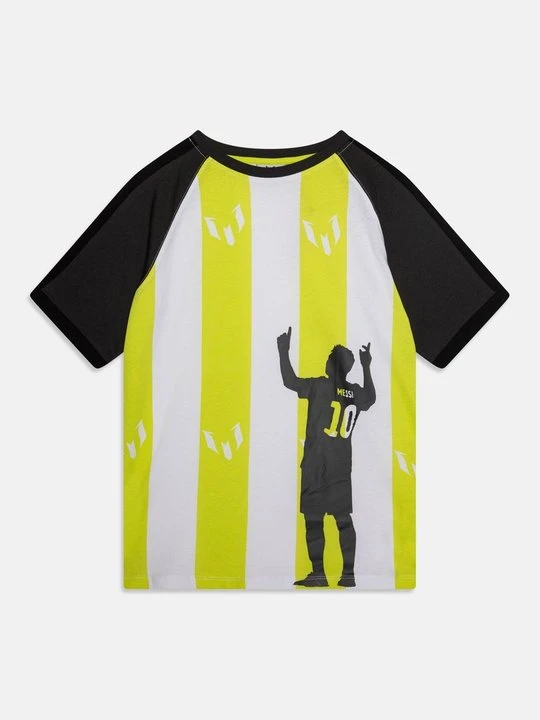 Zdjęcie produktu T-shirt z nadrukiem Messi biały