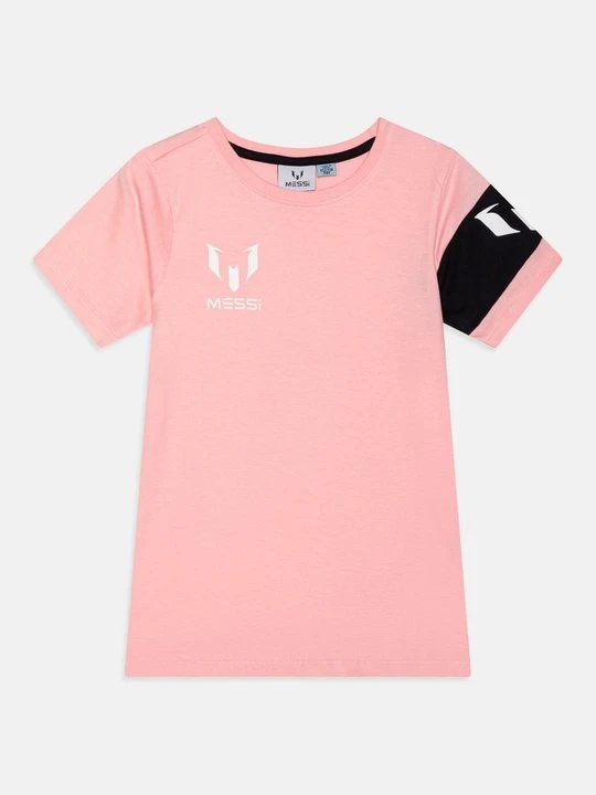 Zdjęcie produktu T-shirt z nadrukiem Messi różowy