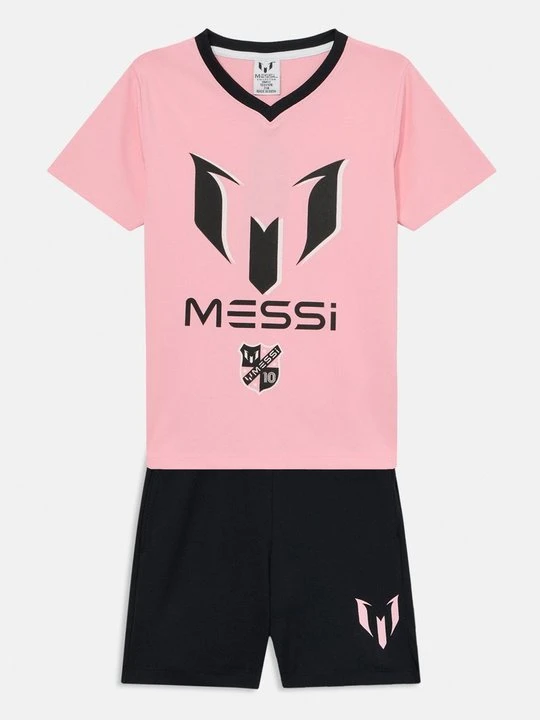 Zdjęcie produktu T-shirt z nadrukiem Messi różowy