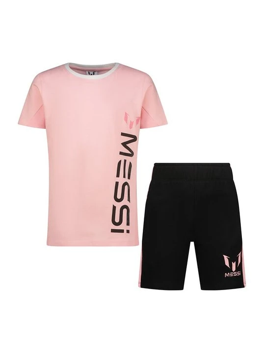 Zdjęcie produktu T-shirt z nadrukiem Messi różowy