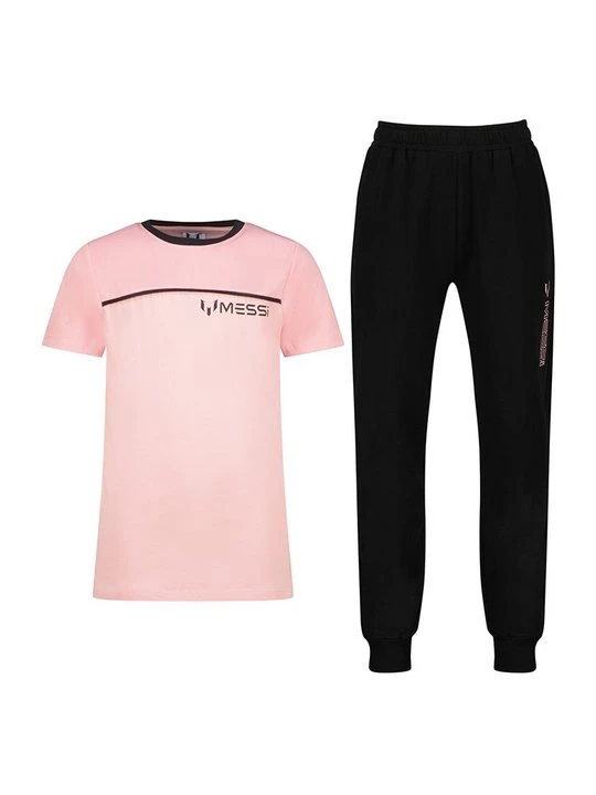 Zdjęcie produktu T-shirt z nadrukiem Messi różowy