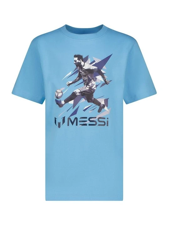 Zdjęcie produktu T-shirt z nadrukiem Messi jasnoniebieski