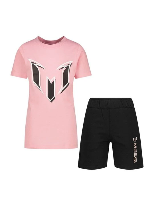 Zdjęcie produktu T-shirt z nadrukiem Messi różowy