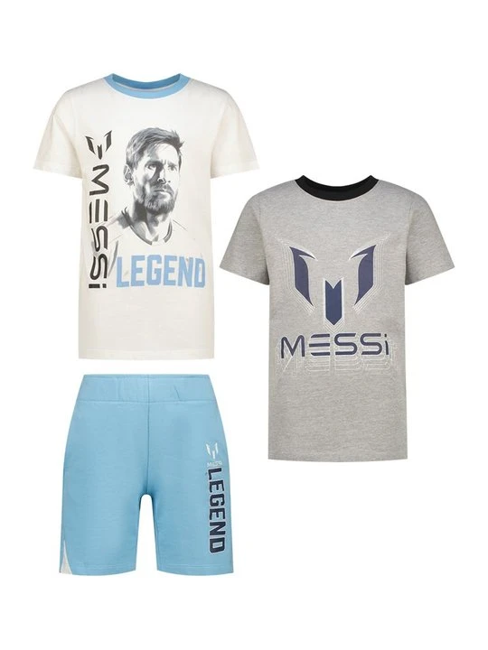 Zdjęcie produktu T-shirt z nadrukiem Messi biały