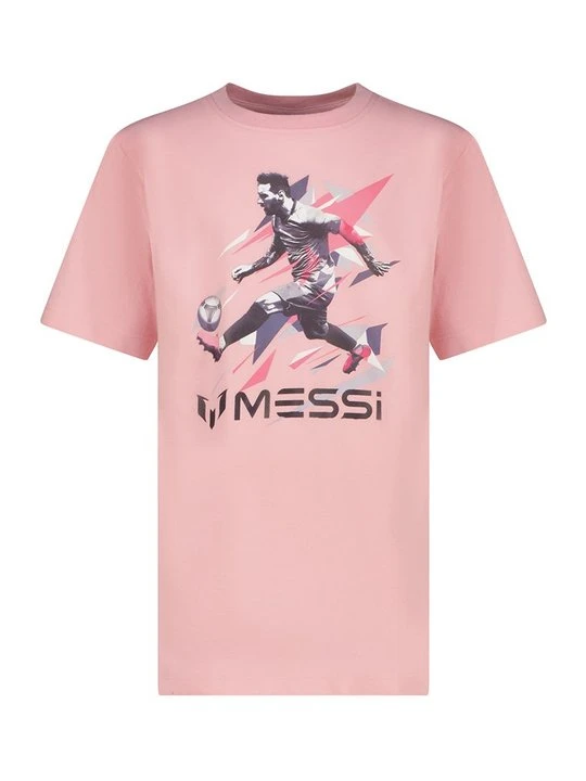 Zdjęcie produktu T-shirt z nadrukiem Messi różowy