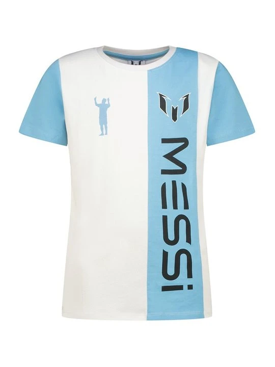 Zdjęcie produktu T-shirt z nadrukiem Messi biały