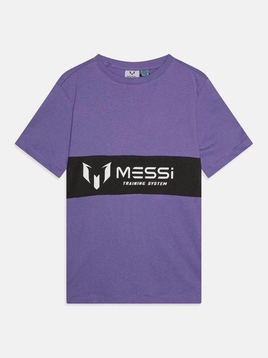 Zdjęcie produktu T-shirt z nadrukiem Messi fioletowy