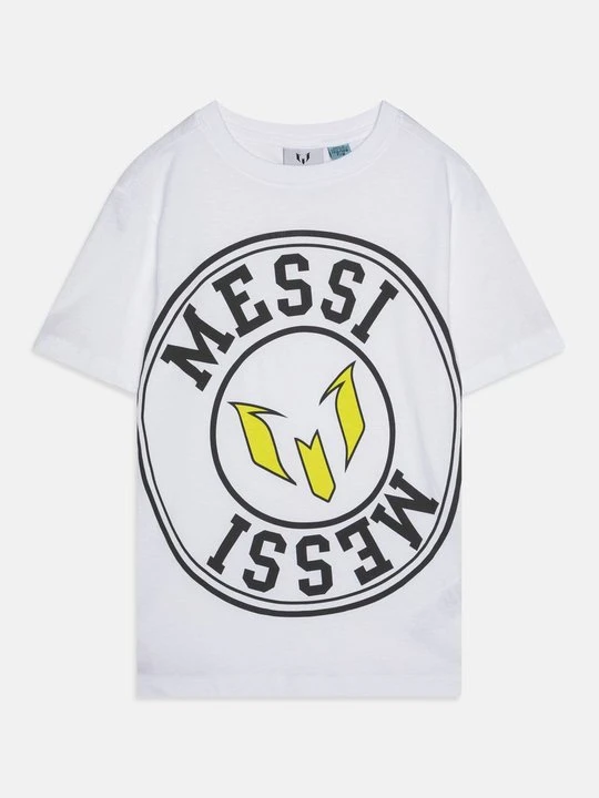 Zdjęcie produktu T-shirt z nadrukiem Messi biały