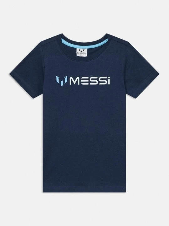 Zdjęcie produktu T-shirt z nadrukiem Messi granatowy