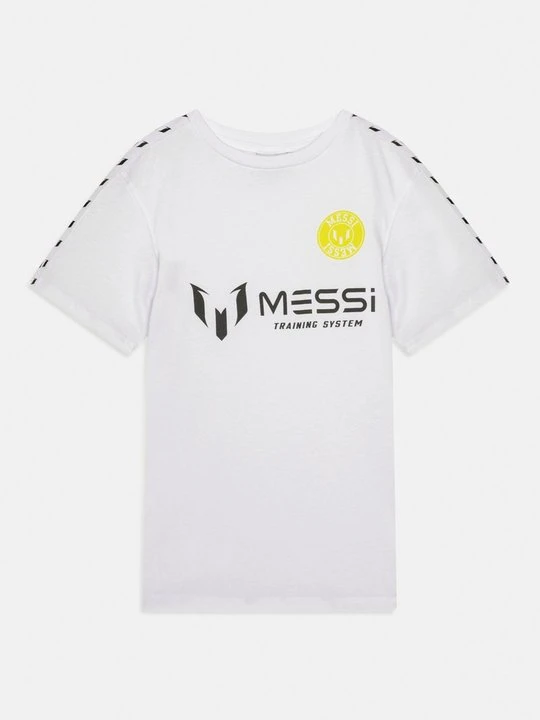 Zdjęcie produktu T-shirt z nadrukiem Messi biały