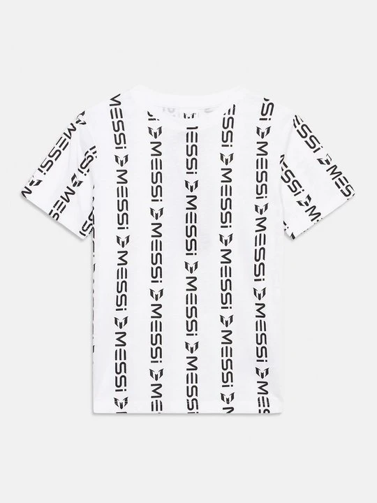 Zdjęcie produktu T-shirt z nadrukiem Messi biały