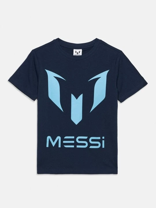 Zdjęcie produktu T-shirt z nadrukiem Messi granatowy
