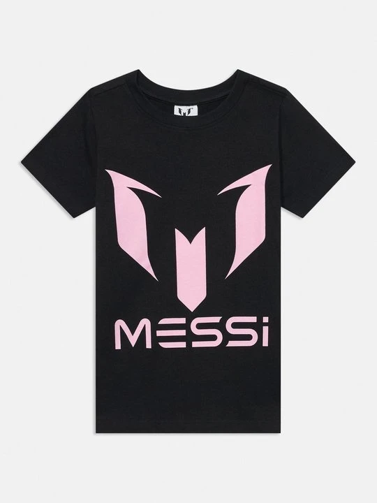 Zdjęcie produktu T-shirt z nadrukiem Messi czarny