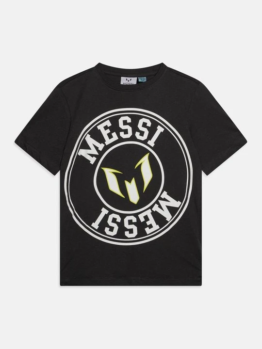 Zdjęcie produktu T-shirt z nadrukiem Messi ciemnoszary